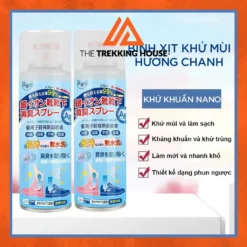 Chai xịt khử mùi giày dép Nano Ag+